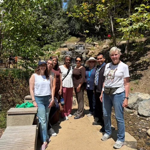 Group of Program Coordinators at UCLA Botanical Gardens 